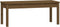 vidaXL - Tuinbank - 109x44x45 - cm - massief - grenenhout - honingbruin