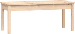 vidaXL - Tuinbank - 109x44x45 - cm - massief - grenenhout