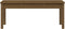 vidaXL - Tuinbank - 109x44x45 - cm - massief - grenenhout - honingbruin