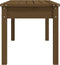 vidaXL - Tuinbank - 109x44x45 - cm - massief - grenenhout - honingbruin