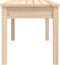 vidaXL - Tuinbank - 109x44x45 - cm - massief - grenenhout