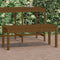vidaXL - Tuinbank - 109x44x45 - cm - massief - grenenhout - honingbruin