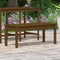 vidaXL - Tuinbank - 109x44x45 - cm - massief - grenenhout - honingbruin
