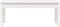 vidaXL - Tuinbank - 109x44x45 - cm - massief - grenenhout - wit