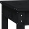 vidaXL - Tuinbank - 109x44x45 - cm - massief - grenenhout - zwart
