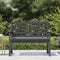 vidaXL - Tuinbank - 109x48x91,5 - cm - massief - grenenhout - grijs