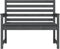 vidaXL - Tuinbank - 109x48x91,5 - cm - massief - grenenhout - grijs
