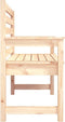 vidaXL - Tuinbank - 109x48x91,5 - cm - massief - grenenhout