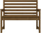 vidaXL - Tuinbank - 109x48x91,5 - cm - massief - grenenhout - honingbruin