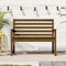 vidaXL - Tuinbank - 109x48x91,5 - cm - massief - grenenhout - honingbruin