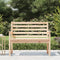 vidaXL - Tuinbank - 109x48x91,5 - cm - massief - grenenhout