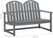 vidaXL - Tuinbank - 110 - cm - massief - acaciahout - grijs