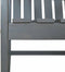 vidaXL - Tuinbank - 110 - cm - massief - acaciahout - grijs