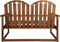 vidaXL - Tuinbank - 110 - cm - massief - acaciahout