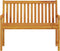 vidaXL - Tuinbank - 110 - cm - massief - acaciahout