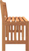 vidaXL - Tuinbank - 110 - cm - massief - eucalyptushout