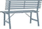 vidaXL - Tuinbank - 110 - cm - staal - grijs