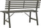 vidaXL - Tuinbank - 110 - cm - staal - zwart