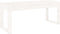 vidaXL - Tuinbank - 110x38x45 - cm - massief - grenenhout - wit