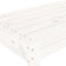 vidaXL - Tuinbank - 110x38x45 - cm - massief - grenenhout - wit