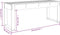 vidaXL - Tuinbank - 110x38x45 - cm - massief - grenenhout - wit