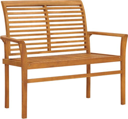 vidaXL - Tuinbank - 112 - cm - massief - teakhout