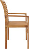 vidaXL - Tuinbank - 112 - cm - massief - teakhout