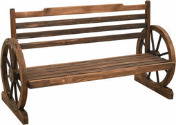 vidaXL - Tuinbank - 112 - cm - massief - vurenhout