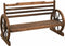 vidaXL - Tuinbank - 112 - cm - massief - vurenhout
