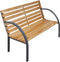 vidaXL - Tuinbank - 112 - cm - massief - vurenhout