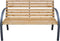 vidaXL - Tuinbank - 112 - cm - massief - vurenhout
