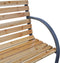 vidaXL - Tuinbank - 112 - cm - massief - vurenhout
