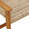 vidaXL - Tuinbank - 112 - cm - poly - rattan - en - acaciahout - beige