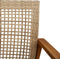 vidaXL - Tuinbank - 112 - cm - poly - rattan - en - acaciahout - beige