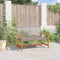 vidaXL - Tuinbank - 112 - cm - poly - rattan - en - acaciahout - grijs