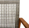 vidaXL - Tuinbank - 112 - cm - poly - rattan - en - acaciahout - grijs