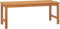 vidaXL - Tuinbank - 114 - cm - massief - teakhout