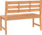 vidaXL - Tuinbank - 114 - cm - massief - teakhout