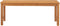vidaXL - Tuinbank - 114 - cm - massief - teakhout