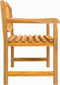 vidaXL - Tuinbank - 114x59x87 - cm - massief - teakhout
