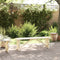 vidaXL - Tuinbank - 115 - cm - massief - vurenhout