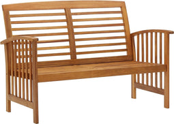 vidaXL - Tuinbank - 119 - cm - massief - acaciahout