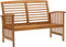 vidaXL - Tuinbank - 119 - cm - massief - acaciahout
