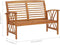 vidaXL - Tuinbank - 119 - cm - massief - acaciahout