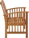 vidaXL - Tuinbank - 119 - cm - massief - acaciahout
