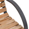 vidaXL - Tuinbank - 120 - cm - hout - en - ijzer