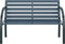 vidaXL - Tuinbank - 120 - cm - hout - grijs