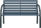 vidaXL - Tuinbank - 120 - cm - hout - grijs