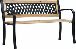 vidaXL - Tuinbank - 120 - cm - hout