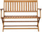 vidaXL - Tuinbank - 120 - cm - massief - acaciahout